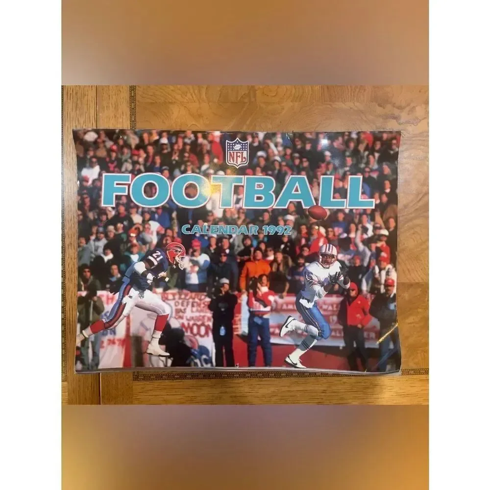 NFL Football Calendar 1992 — Collectible